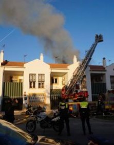 Incendio en Teatinos