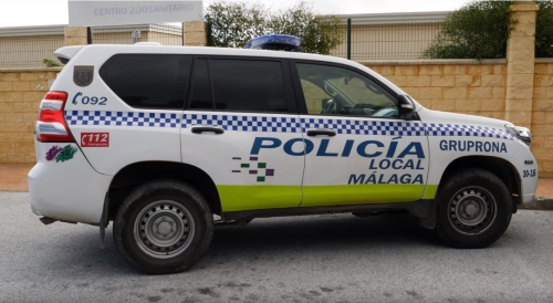 Vehículo GRUPRONA Policía Local Málaga